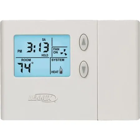 Lennox 51M33 Comfortsense 3000, L3021H Non-Programmable Thermostat, Multi-Stage, Heat Pump