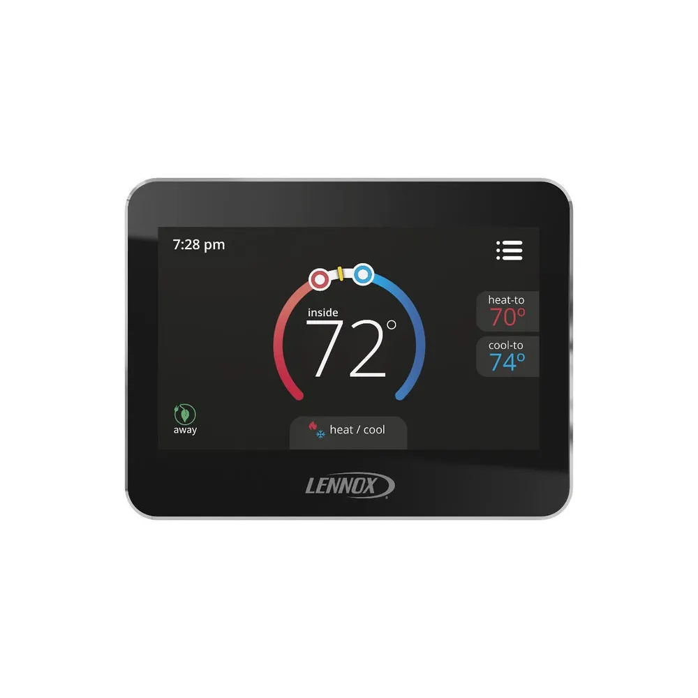 Lennox 13H14 CS7500 Comfortsense 7500, Universal Programmable Thermostat, 7-Day, 4 Heat/2 Cool, Multi-Stage, Dual Fuel Capable