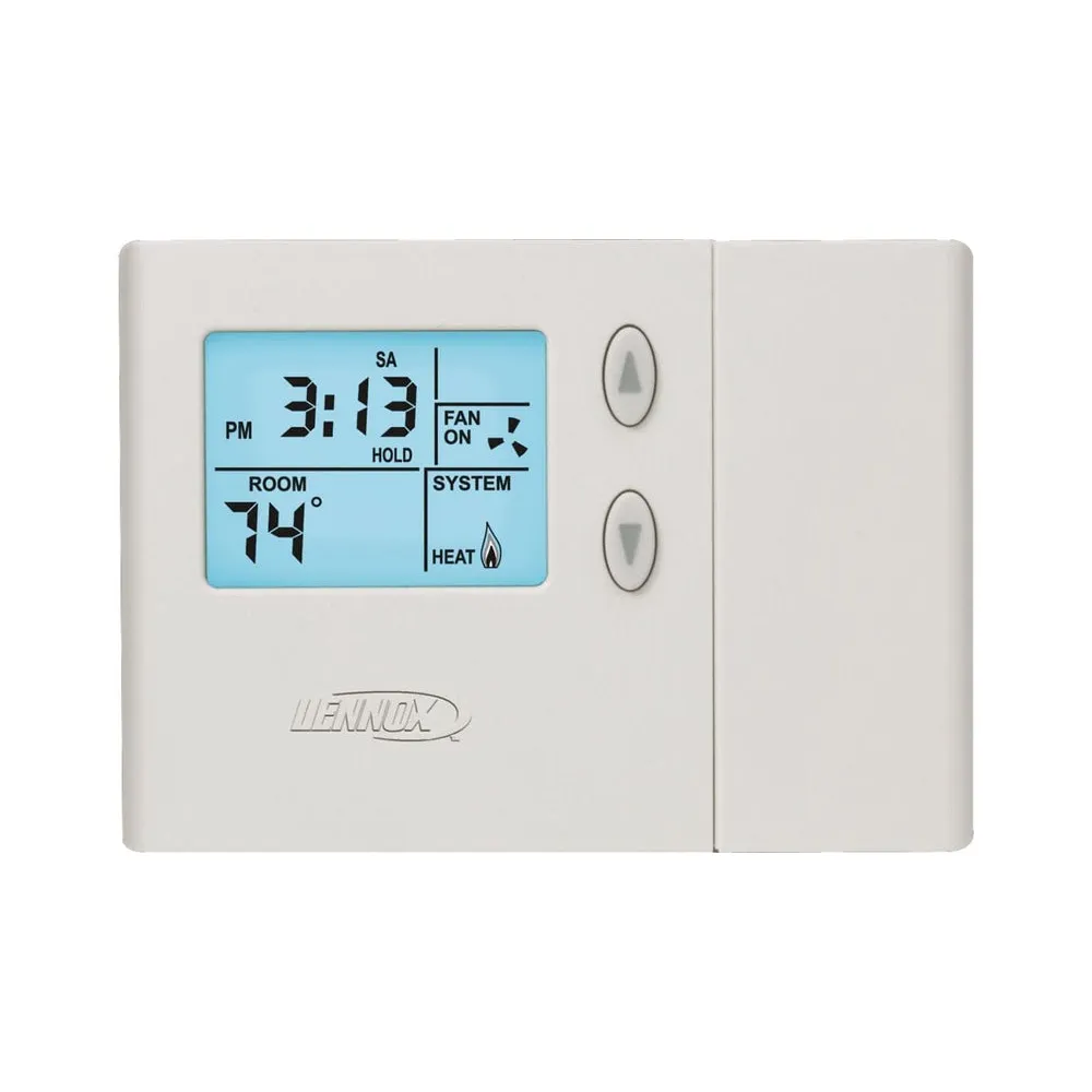 Lennox 51M34 L3511C ComfortSense 3000, Programmable Thermostat, 5-2 Day, 1 Heat/1 Cool Gas/Electric