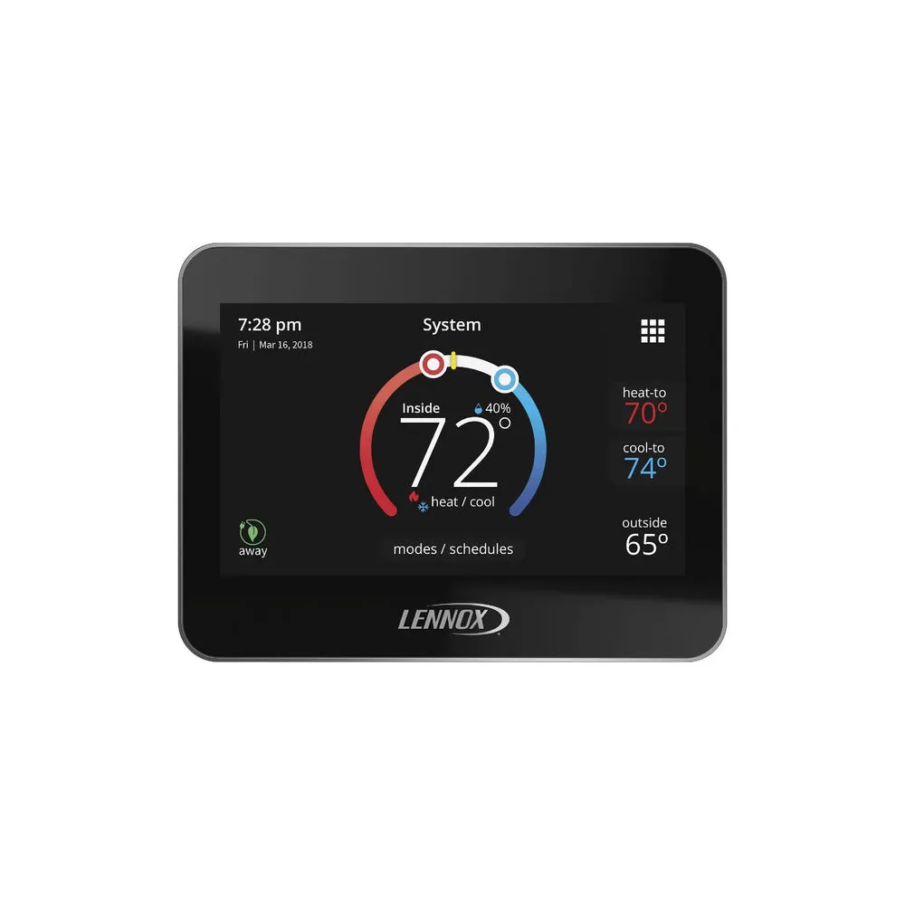 Lennox 15Z69 Lennox iComfort M30 Universal Smart Programmable Thermostat 4.3 inch LCD Color Display Geo-Fencing Remote Access Wi-Fi and Alexa Enabled