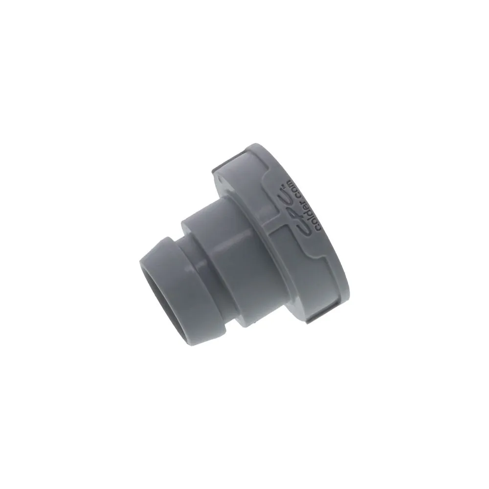 UDC 38mm Acetal Thread-On Bag Closure With Thread Seal – Silicone O-Ring