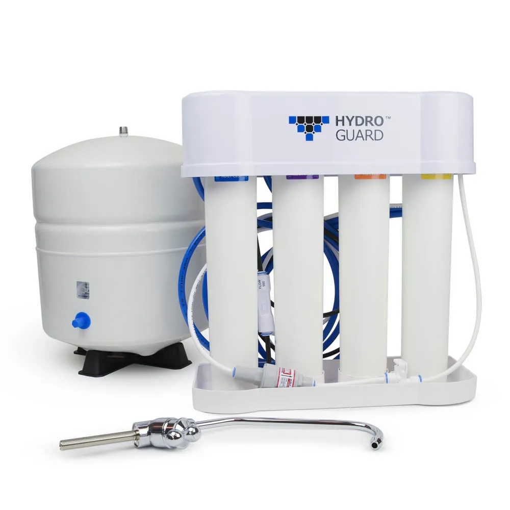 4-Stage Premium Twist-In Reverse Osmosis System with Brushed Nickel Faucet