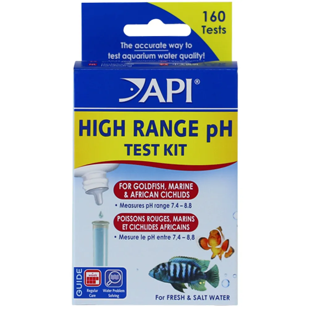 API High Range PH Test Kit for Saltwater