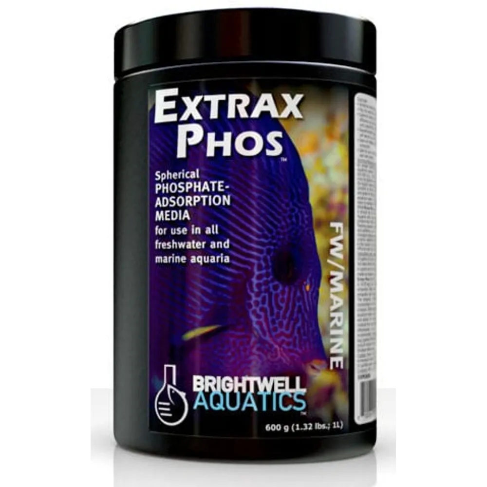 Brightwell Aquatics ExtraxPhos, Spherical Phosphate-Adsorption Media, 50 lbs. (22.7 kg.)