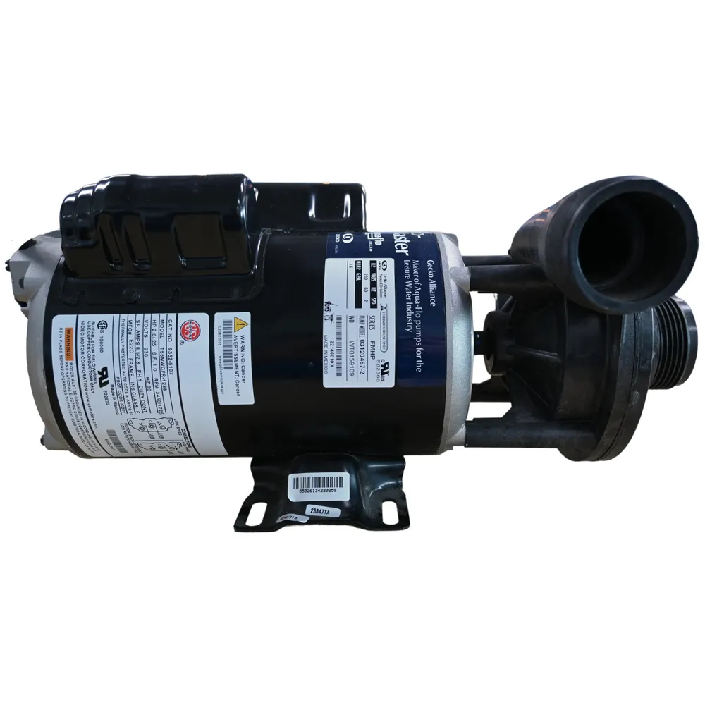 X321200 – Pump, 2.0/.25 HP, 2 SPD, 230 V, 8.5/2.8 A, 60 HZ