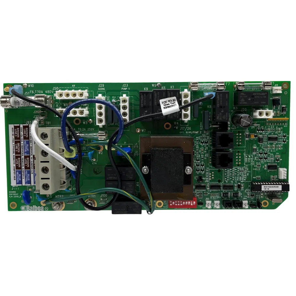 X801099 – Circuit Board, Balboa Equipment MS1500E PC Board (European Models Only)