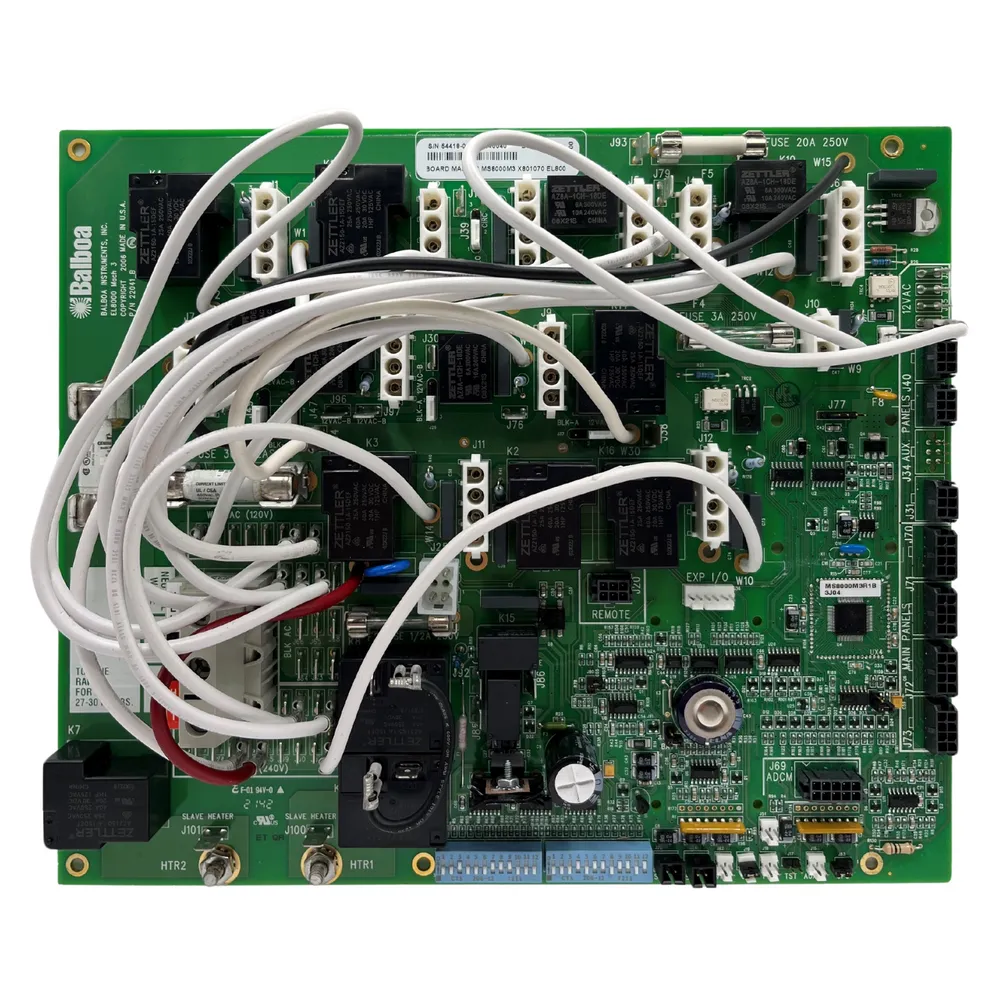 X801070 – Circuit Board, Balboa Equipment MS8000 PC Board