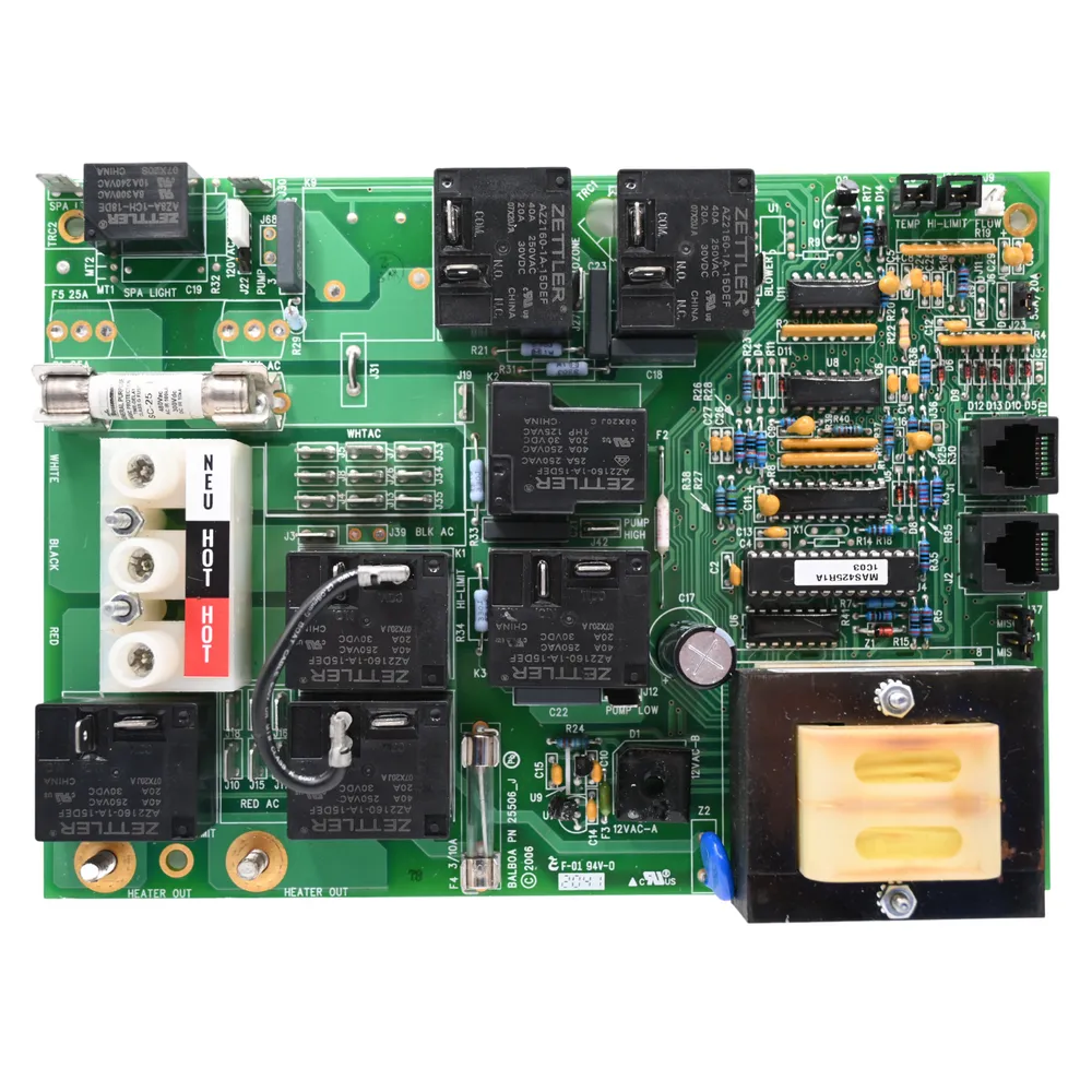 X801011 – Circuit Board, Balboa Equipment MAS425 PC Board