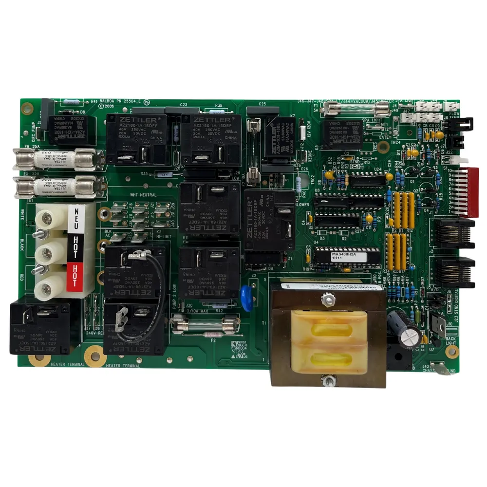 X801010 – Circuit Board, Balboa Equipment MAS400 PC Board