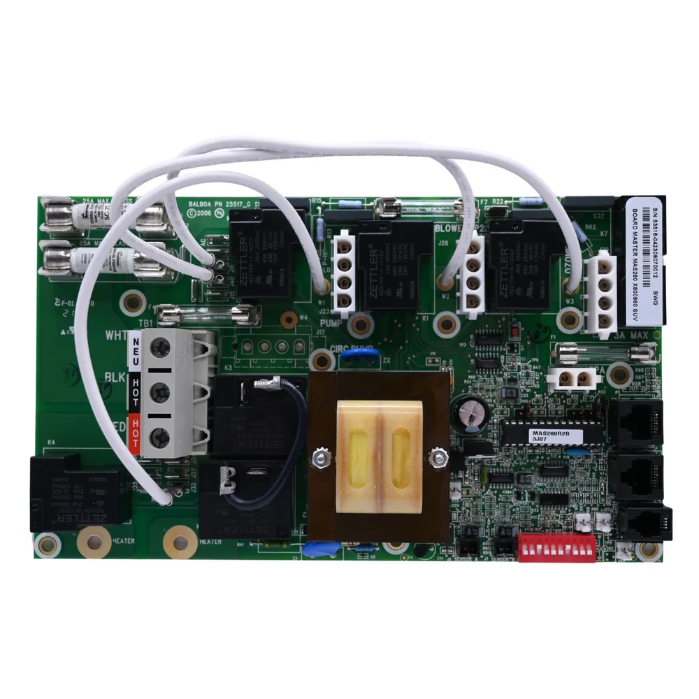 X800960 – Circuit Board, Balboa Equipment MAS260 PC Board