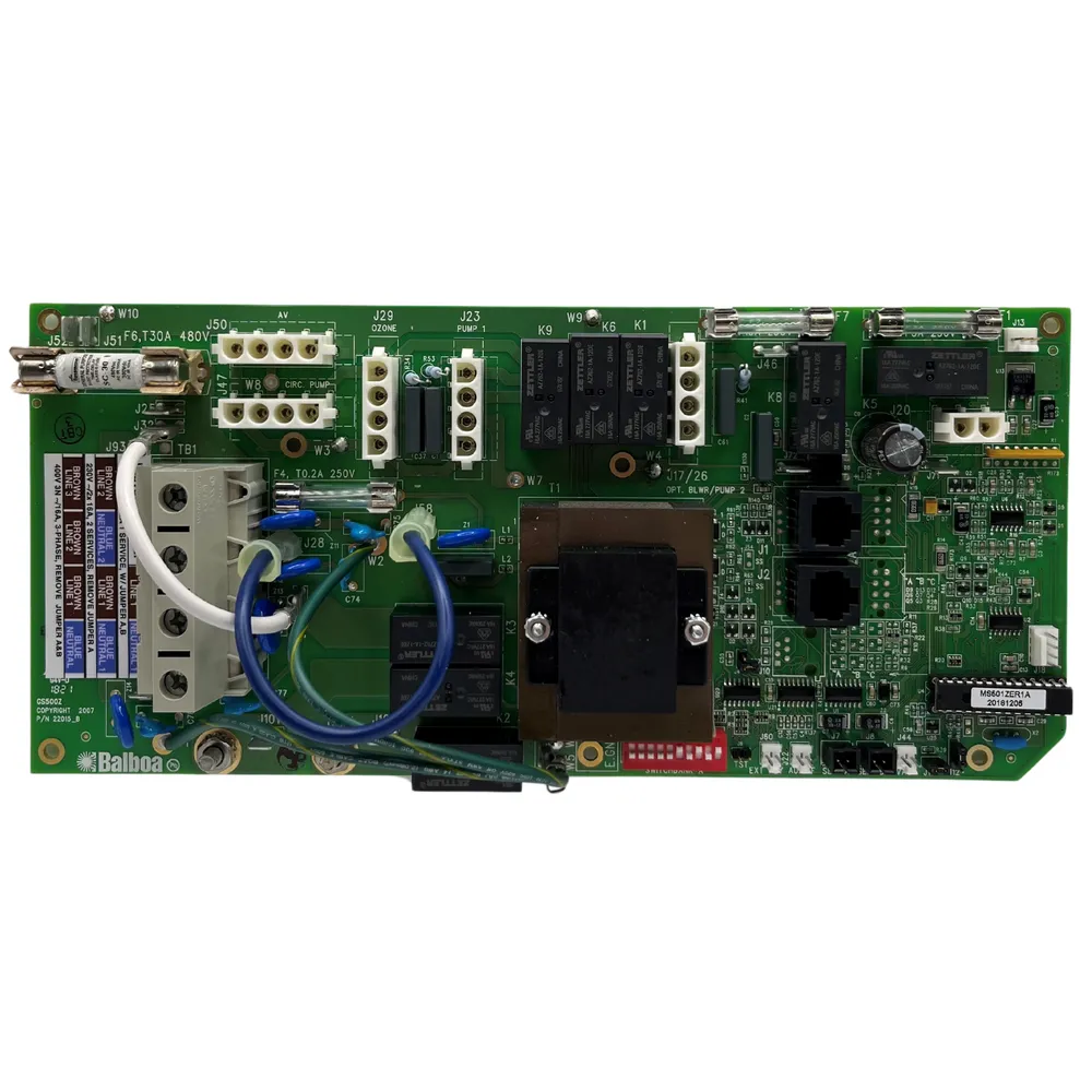 X800502 – Circuit Board, Balboa Equipment MS501 ZE PC Board