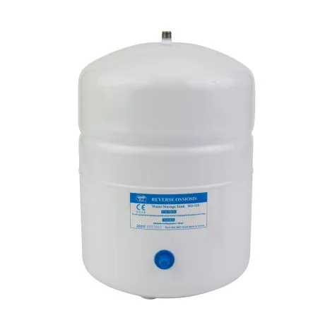 Watts-FRO-122-WH Metal Tank for RO Storage, 10″ x 15″, 3.2 Gallon Capacity, 1/4″ IN NPT, White