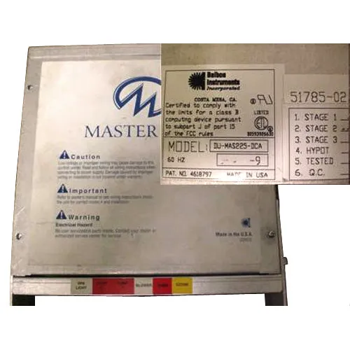 Master Spa – X300650 – Balboa Equipment MAS225 System Control Pack w/ Heater