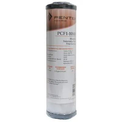 Pentek – PCF1-10MB – 10″ x 2.5″ Mixed Bed Deionization Filter