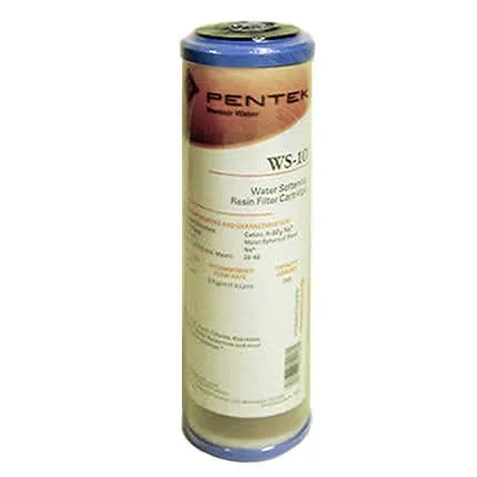 Pentek – WS-10 – 10″ x 2.5″ Water Softening Resin Filter
