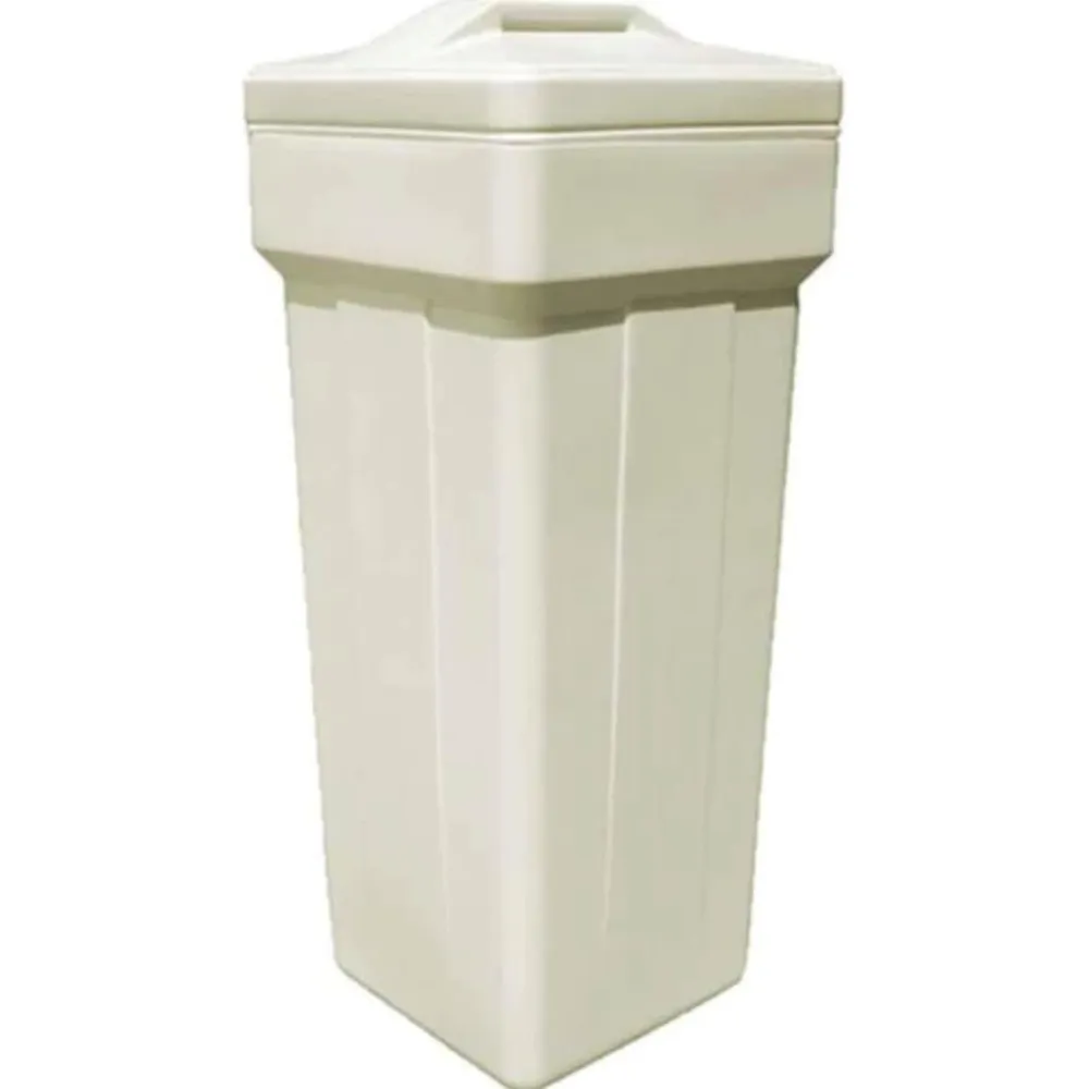 Structural (BT-1434-AL) 14″ X 34″ Square Brine Tank Almond