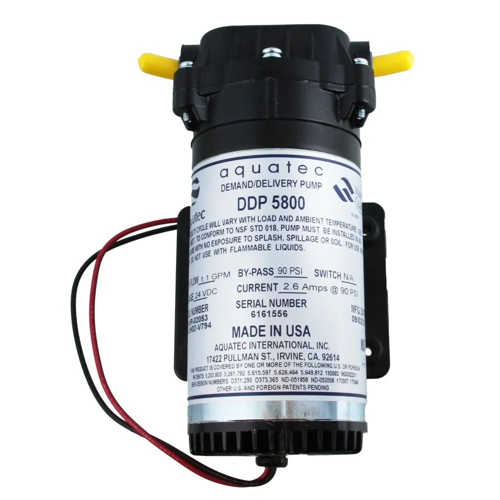 Aquatec 58-DAIR-02053 Pump 1.1 GPM, 3/8″FPT, 24VDC