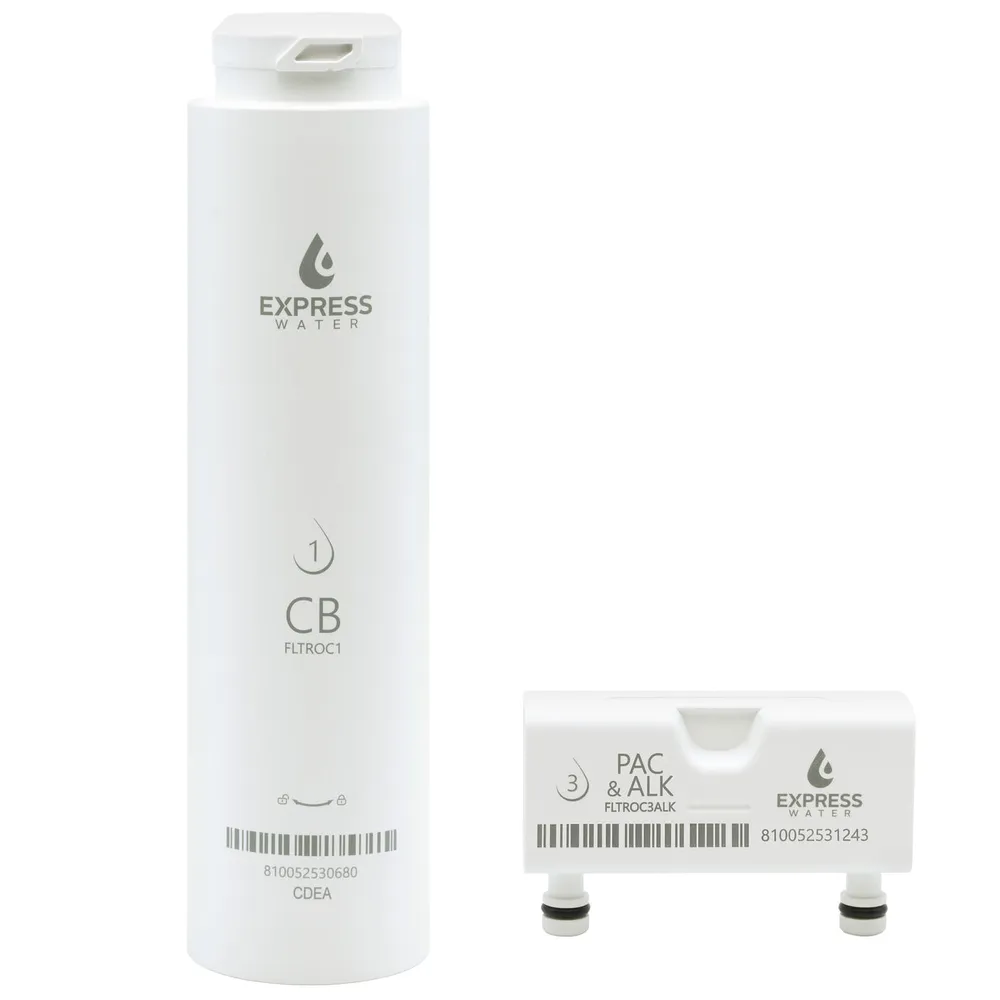 6-Stage Countertop RO – Replacement Pre & Post Filter Set with pH