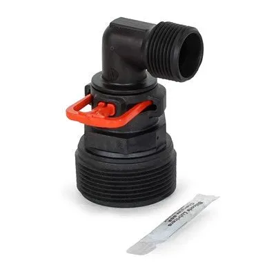 Clack (V3158-04)-Drain Assm, 3/4″ MPT w/o Sil. for 2″ Vlv