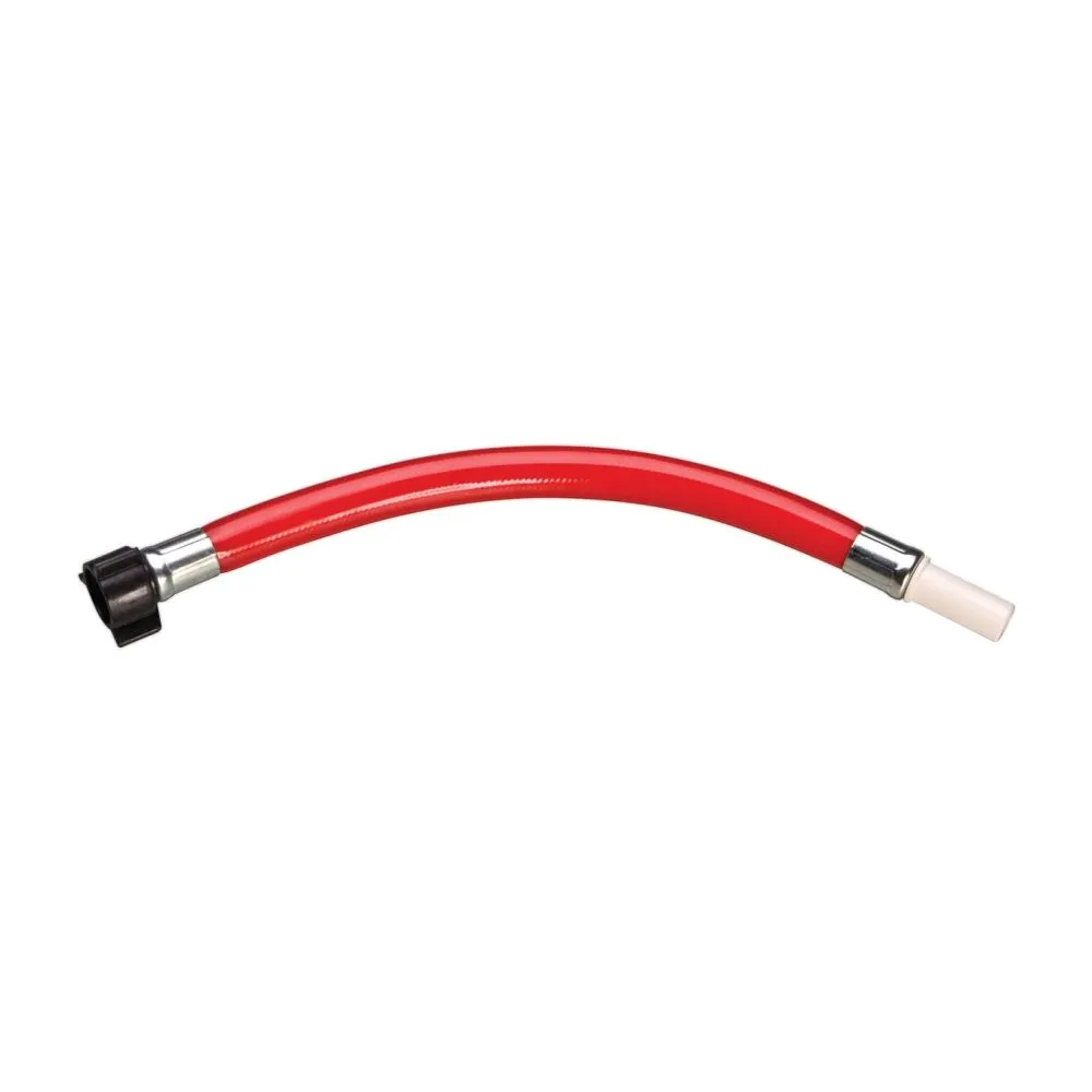 Watts AquaLock/SeaTech – Uniflex Hose – Red 1/2″ Female x 1/2″ Stem – 12″