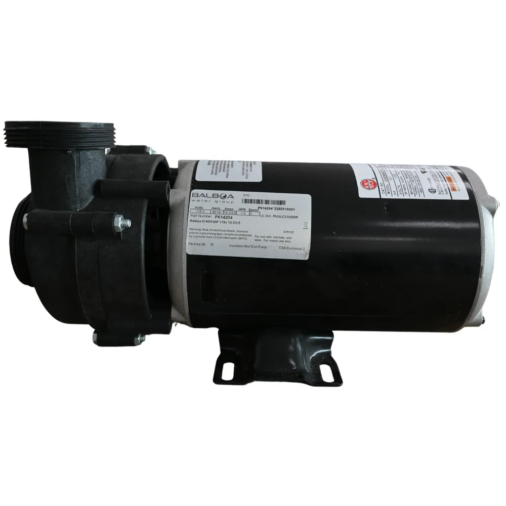 X320531 – Pump, 1.5 HP, 2 SPD, 115 V, 10.3/3.8 A, 48 FR, 60 HZ