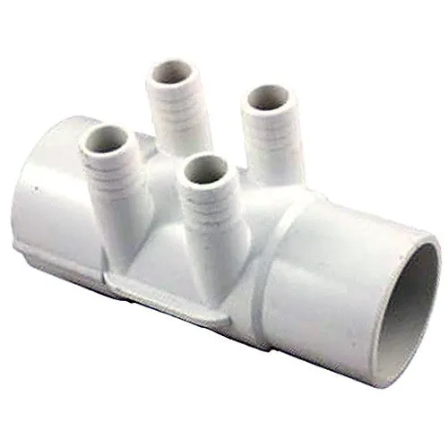 X272850 – Master Spas 2 inch x .75 inch 4 Barb S x Sp Manifold