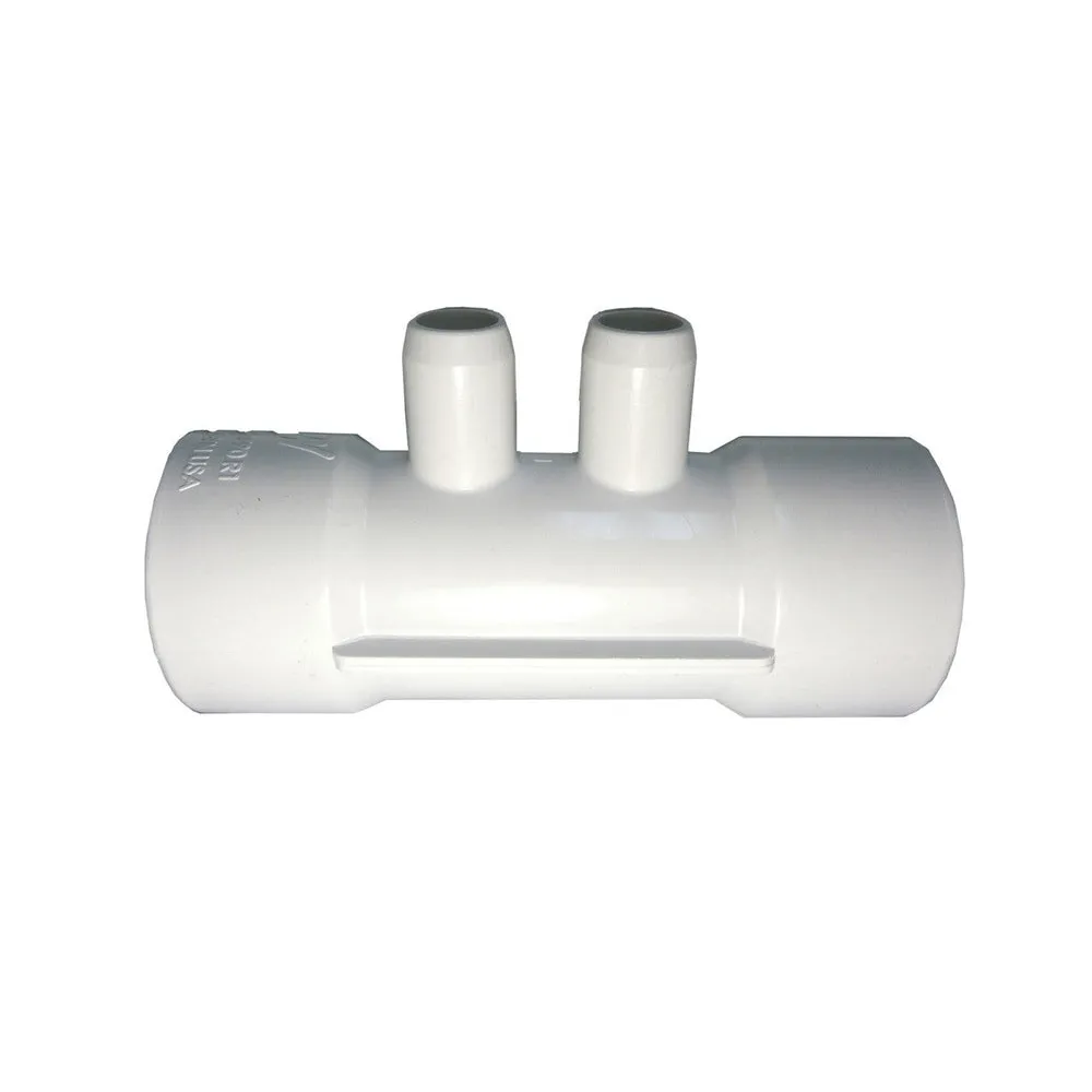 X272710 – 1.5 inch x 3/4 inch SxS 2 Barb Manifold aka 1.50 inch x .75 inch