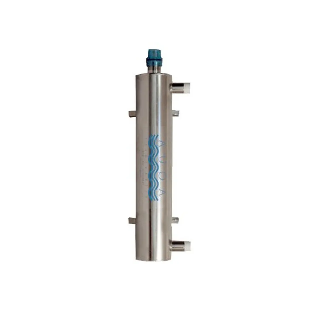 Aqua UV Stainless Steel 15 watt UV Sterilizer with Wiper by Aqua Ultraviolet