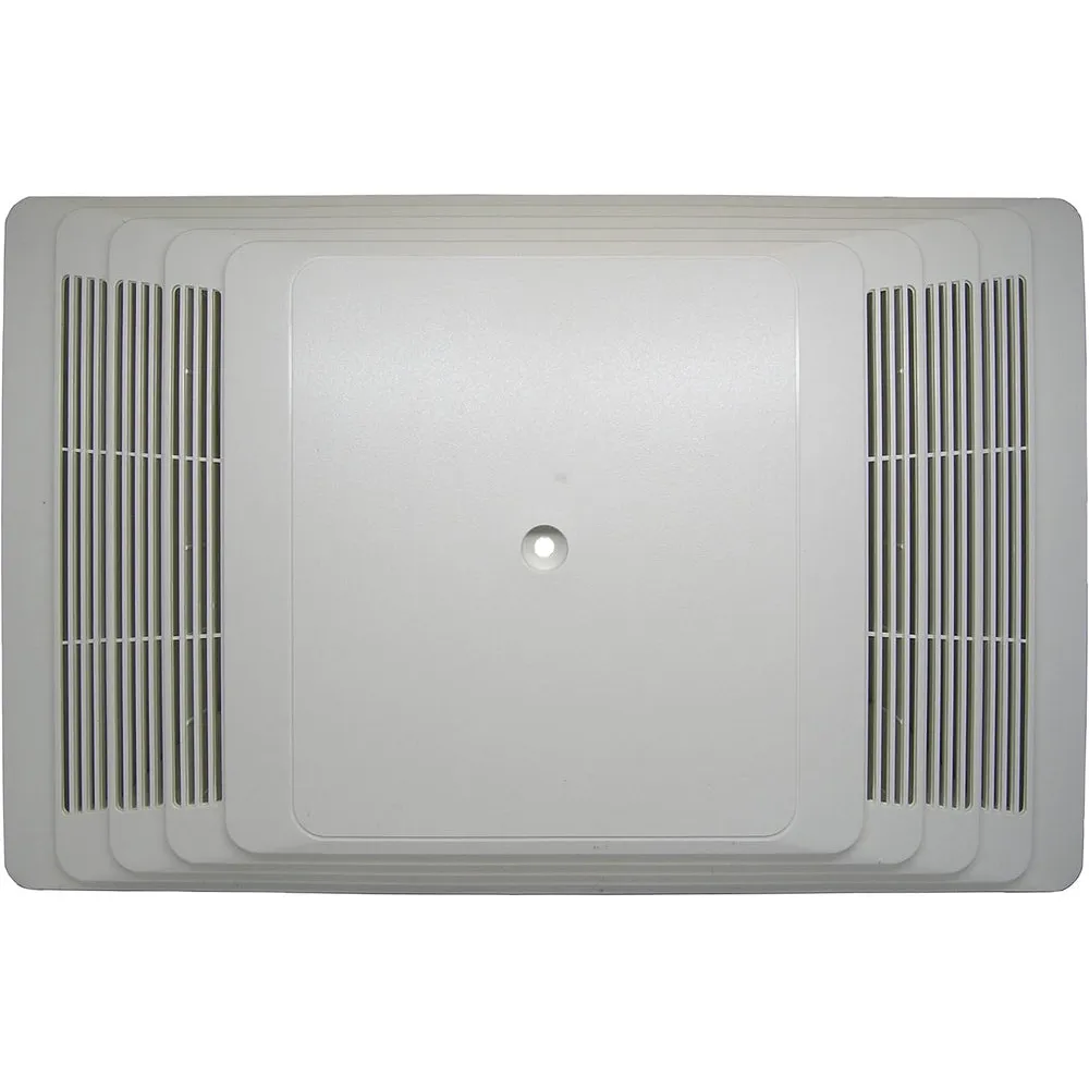 Broan S97013581 Bathroom Fan Cover Grille Assembly Kit, White