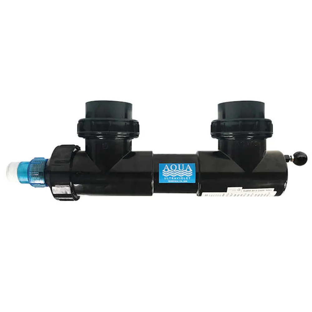 Aqua UV Classic 15 watt Sterilizer 2″ With Wiper – Black