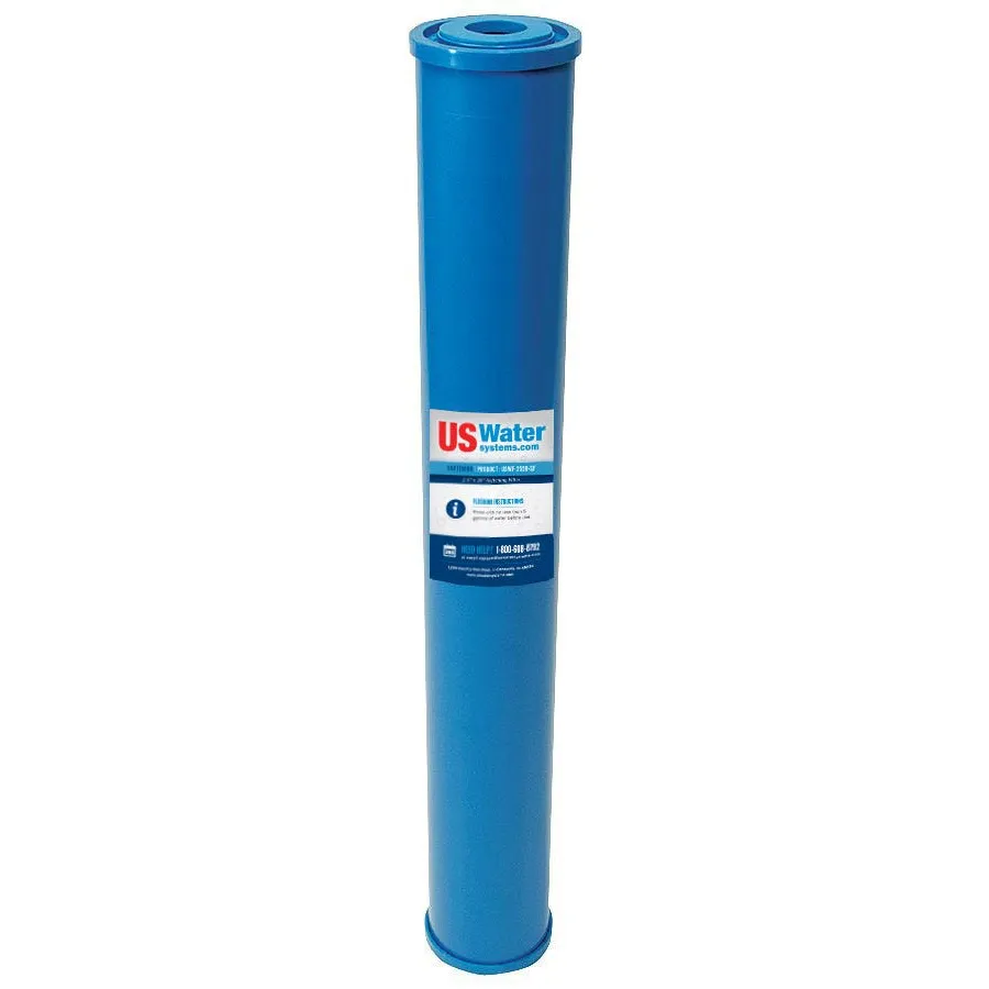 US Water Softening Resin Cartridge 2.5″ x 20″ | USWF-2520-SF