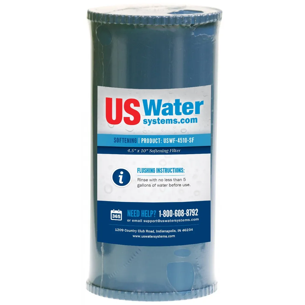 US Water Big Blue Softening Resin Cartridge 4.5″ x 9.75″ | U