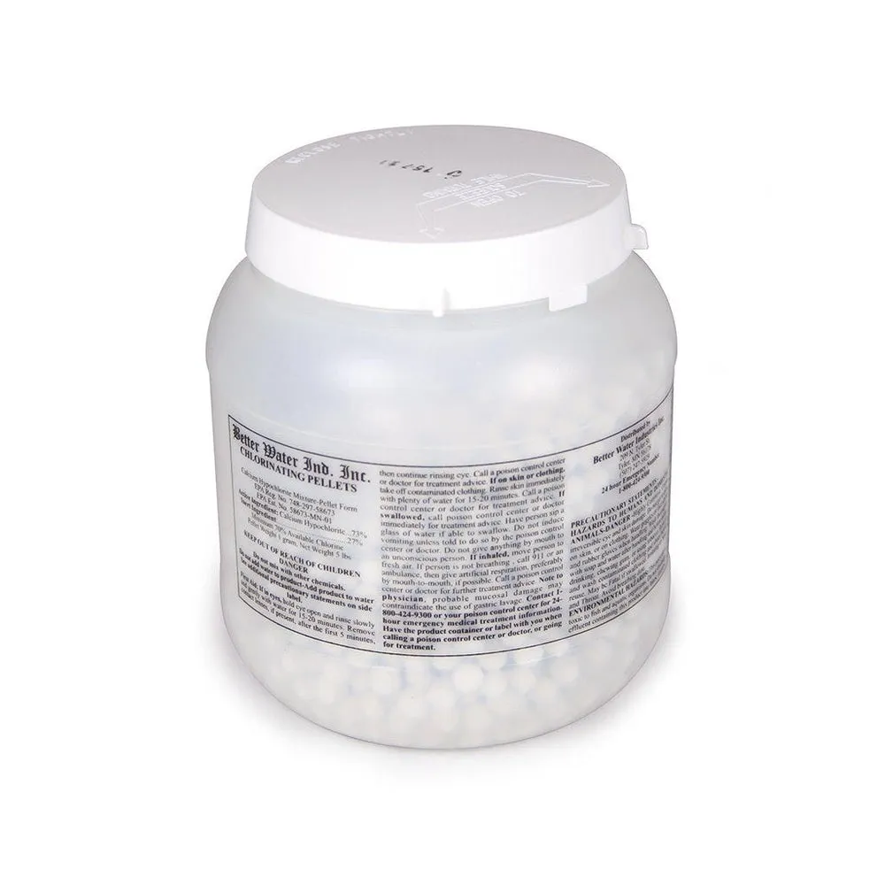 Well Pro Chlorine Pellets 0.79 Gram – 25 Pound – Case Of 2