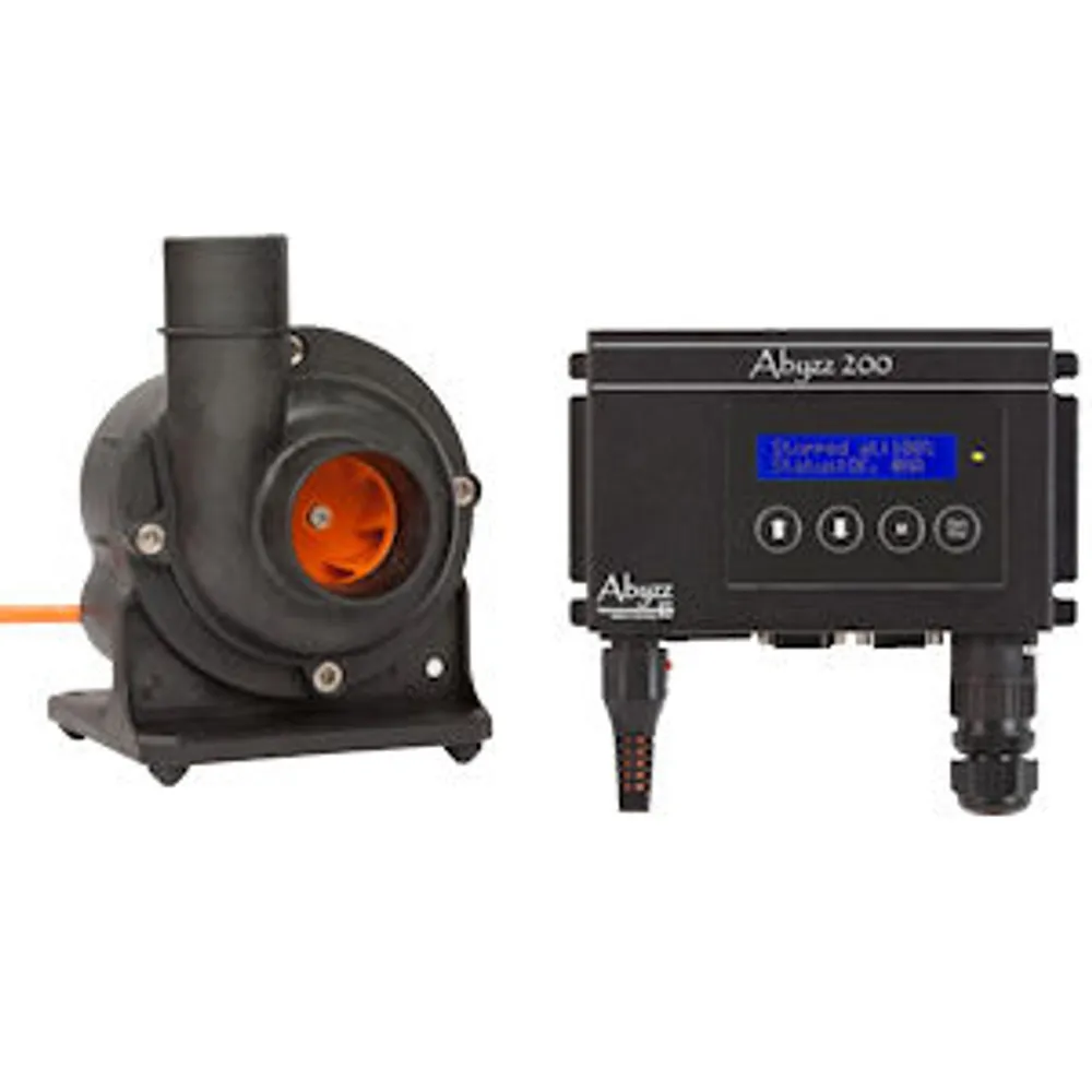 Abyzz A200 – 3,750GPH Controllable DC Pump
