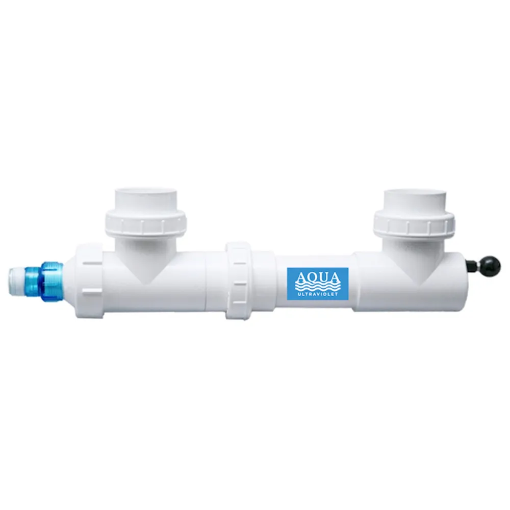 Aqua UV Twist 57 Watt UV Sterilizer With Wiper – White