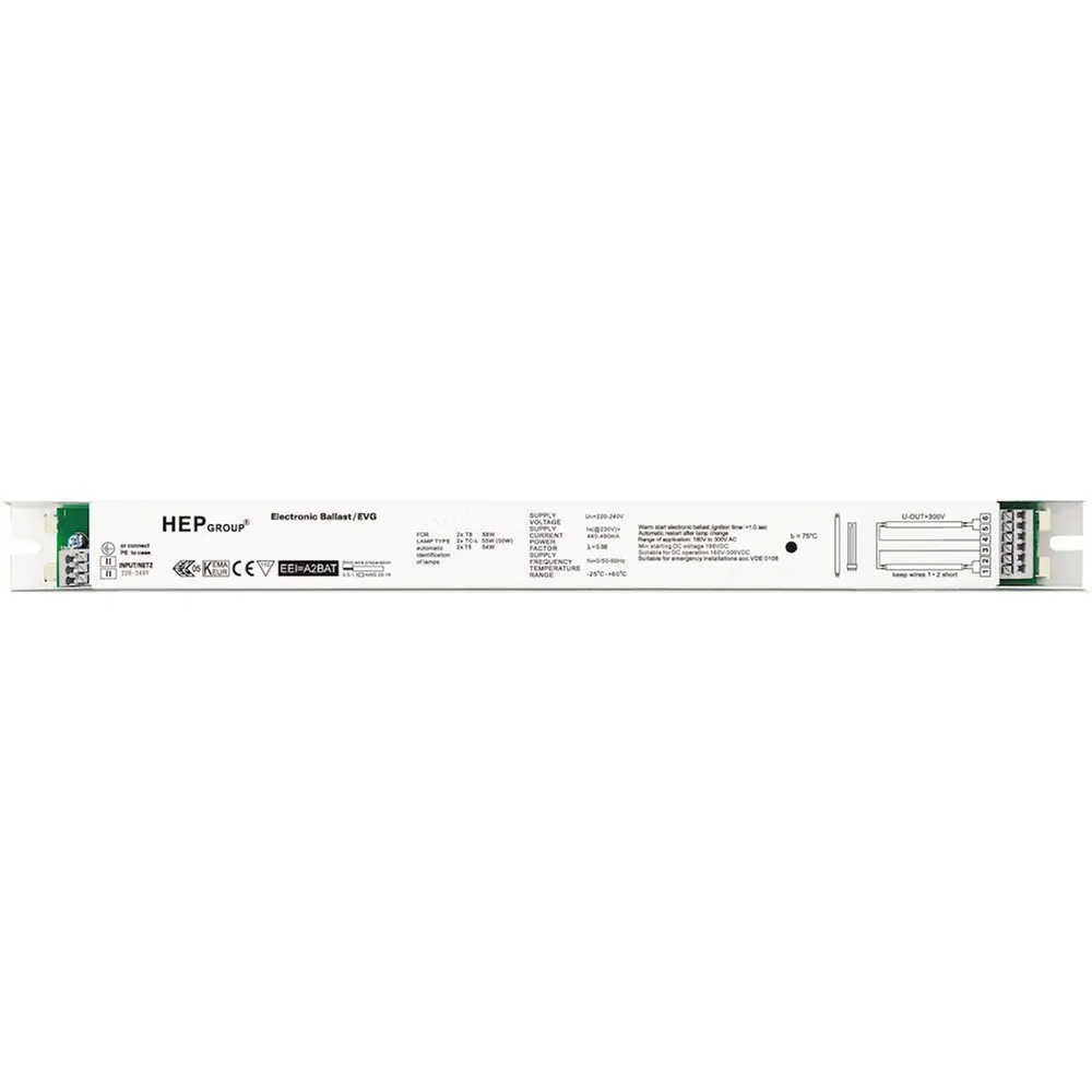 HEP 2x80W T5 High-Output Ballast