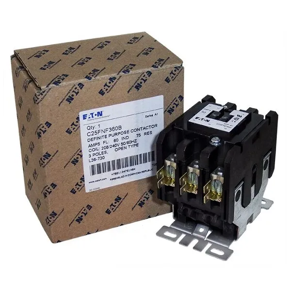 3 Pole 60A 240V C25FNF360B Contactor