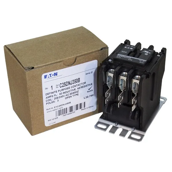 3 Pole 50A 240V C25DNJ350B Contactor