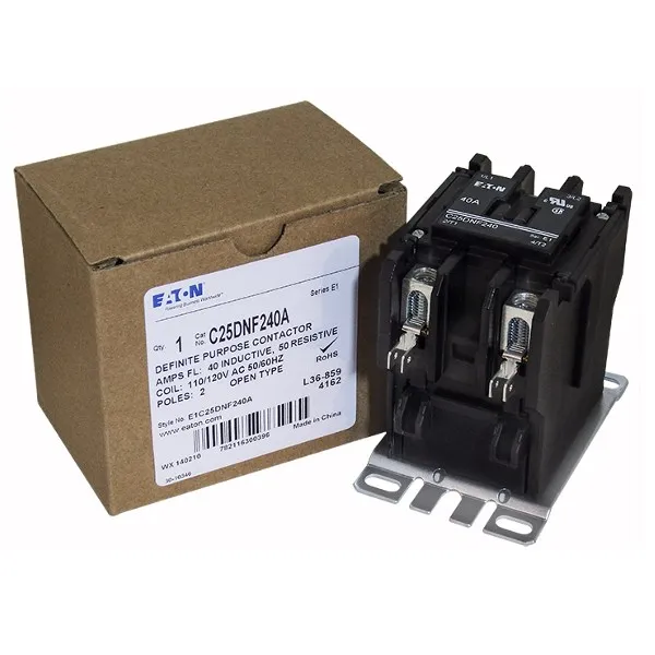 2 Pole 40A 120V C25DNF240A Contactor