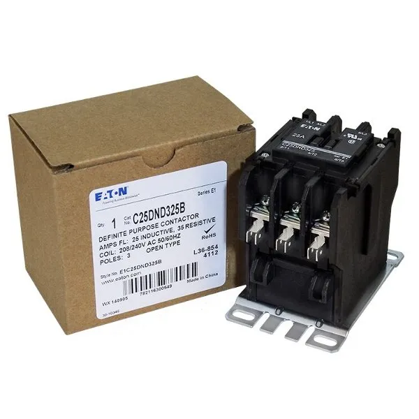 3 Pole 25A 240V C25DND325B Contactor