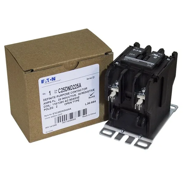 2 Pole 25A 120V C25DND225A Contactor