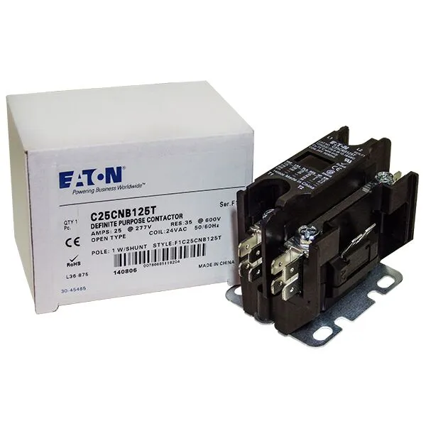 1 Pole 25A 24V C25CNB125T Contactor