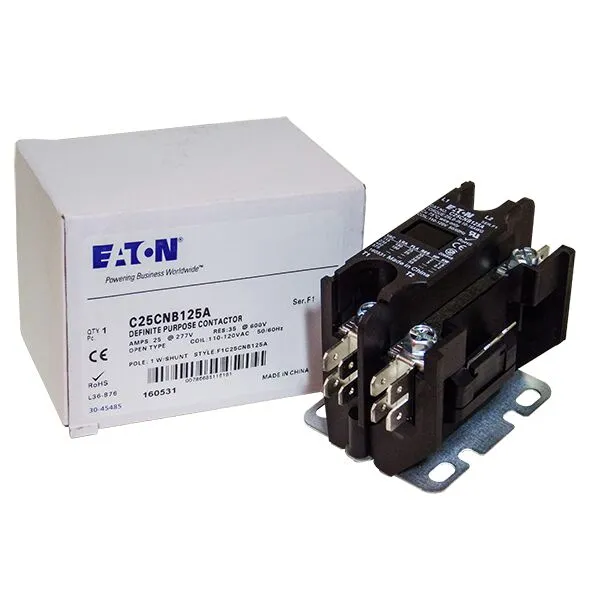 1 Pole 25A 120V C25CNB125A Contactor