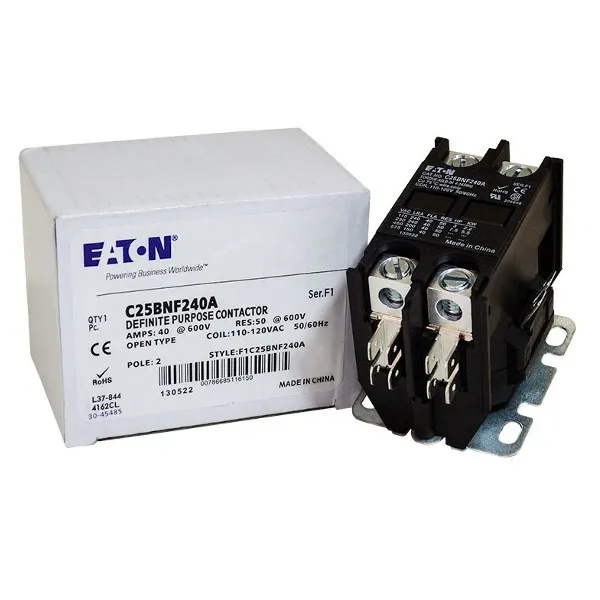 2 Pole 40A 120V C25BNF240A Contactor
