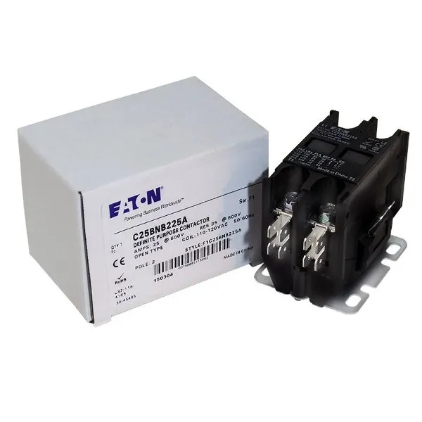 2 Pole 25A 120V C25BNB225A Contactor