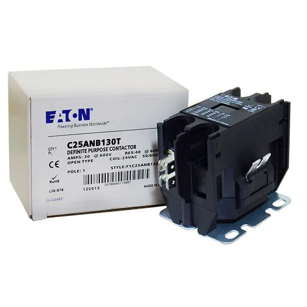 1 Pole 30A 24V C25ANB130T Contactor