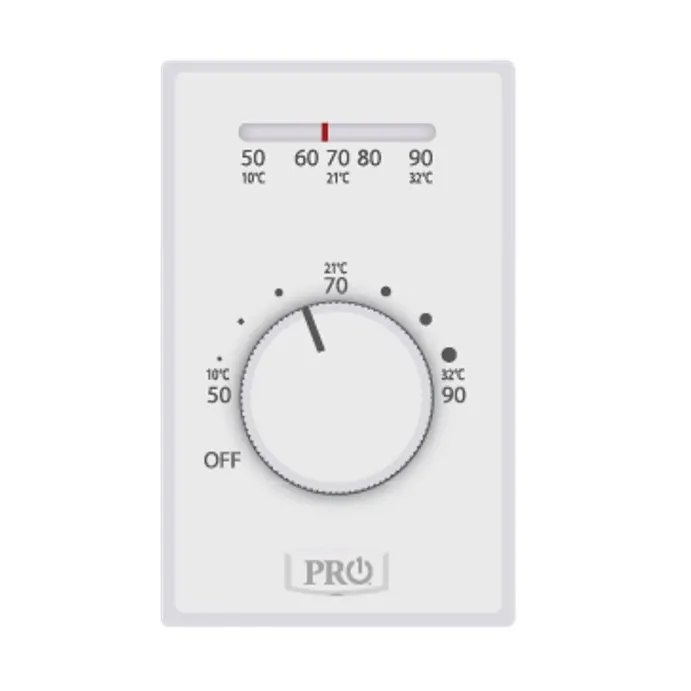 PRO1 IAQ Heat Only 4-Wire Thermostat T501ML4