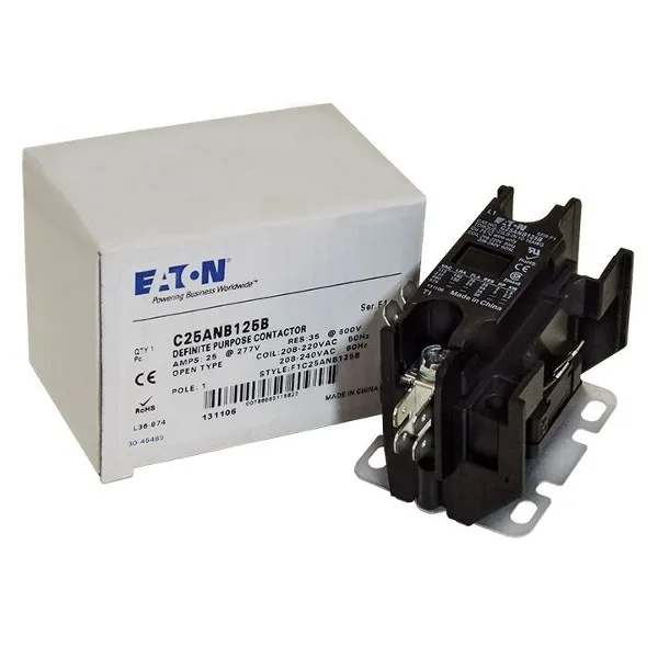 1 Pole 25A 240V C25ANB125B Contactor