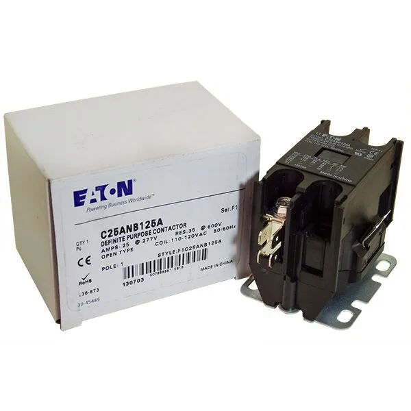 1 Pole 25A 120V C25ANB125A Contactor