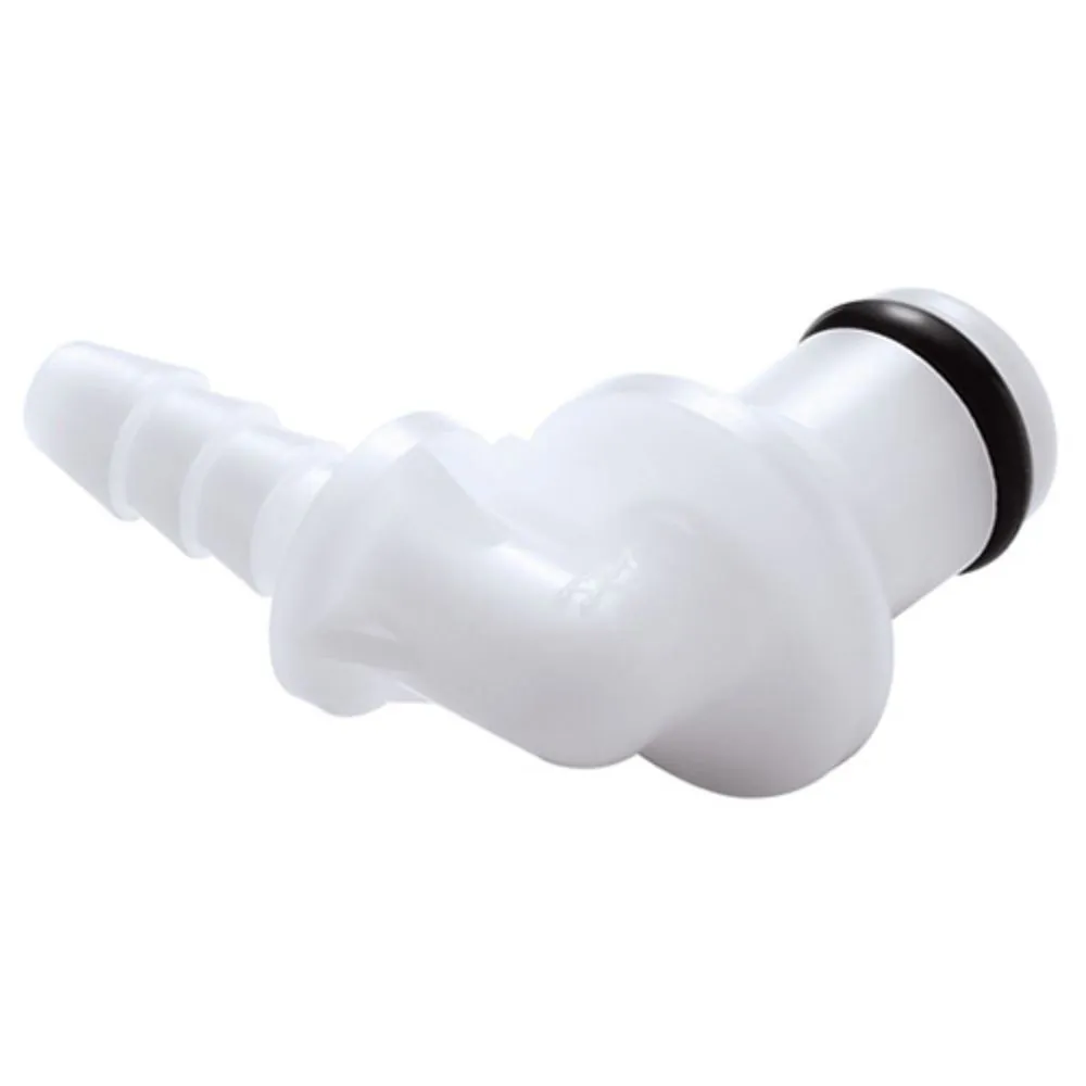 15000 NSF Valved Elbow Hose Barb Coupling Insert 1/8 ID Barb